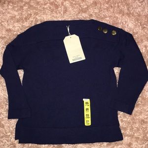 Girl’s Navy Sweater